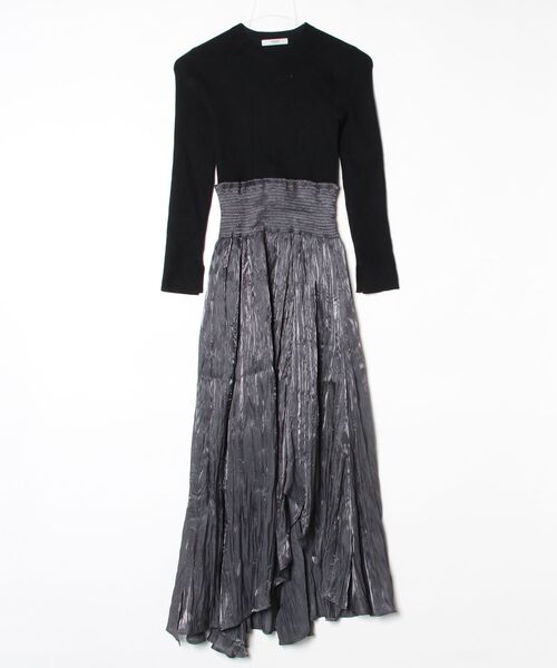 emmi ドッキングワンピース 1 グレー レディース : ZOZOTOWN Yahoo!店