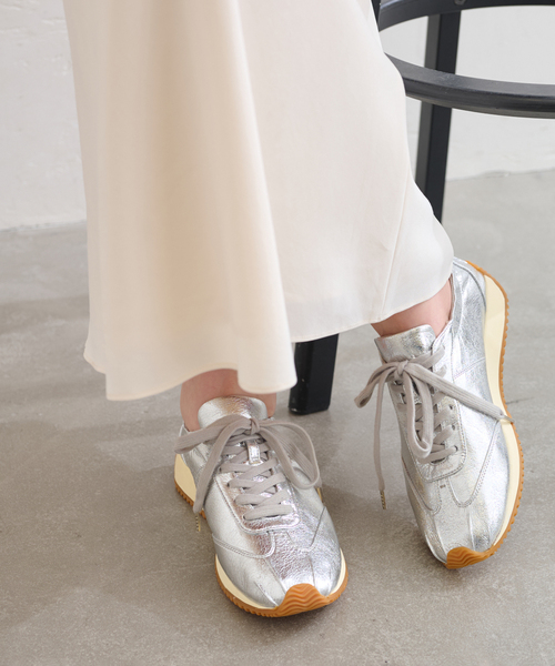 LE TALON（ル タロン） スニーカー L2WAYギャザースニーカー