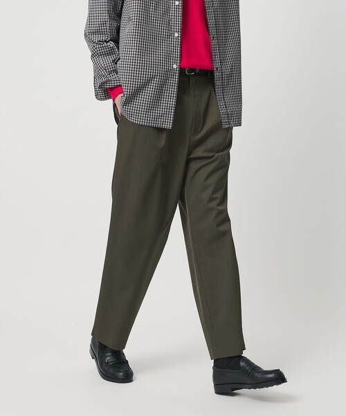 BEAUTY＆YOUTH UNITED ARROWS スラックス ツイル ギャバ バギー