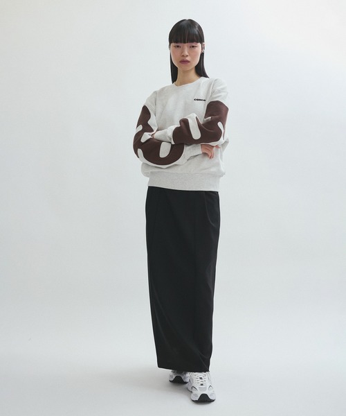 「ADAM ET ROPE'」 スウェットカットソー FREE ライトグリーン レディース_画像6