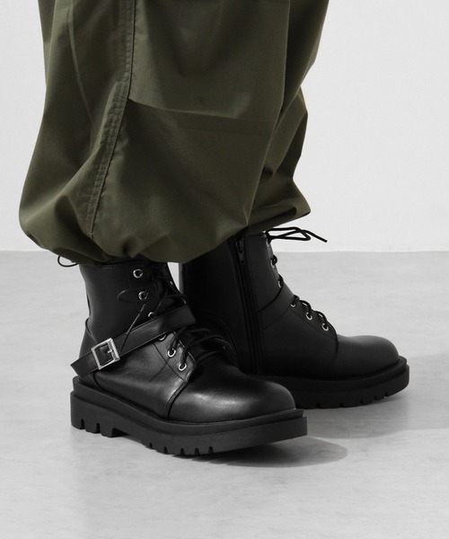 「LibertyDoll」 ショートブーツ 36 ブラック レディース_画像5