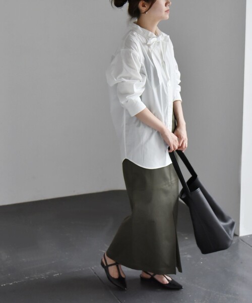 「quaranciel」 タイトスカート 40 ベージュ レディース_画像8