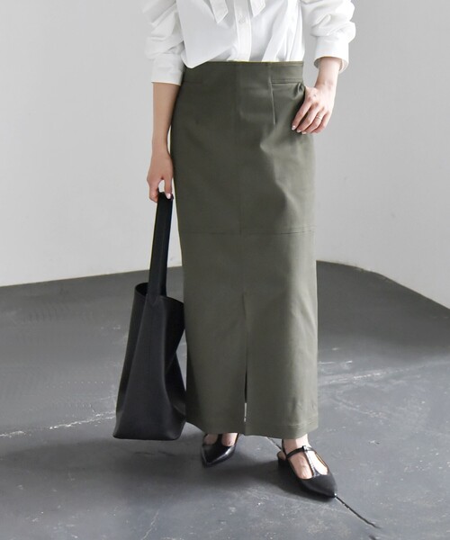 「quaranciel」 タイトスカート 40 ベージュ レディース_画像9