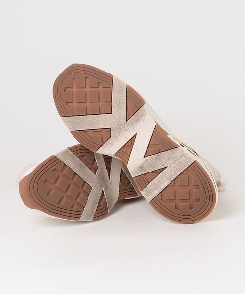 「MICHAEL KORS」 ショートブーツ 7.5 ベージュ レディース_画像3