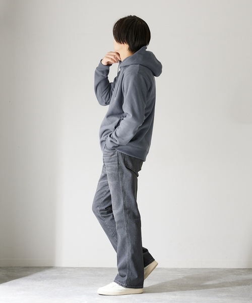 「417 EDIFICE」 プルオーバーパーカー LARGE ネイビー メンズ_画像3