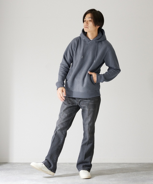 「417 EDIFICE」 プルオーバーパーカー LARGE ネイビー メンズ_画像8