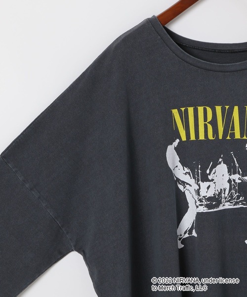 「niko and...」 半袖Tシャツ FREE グレー レディース_画像4