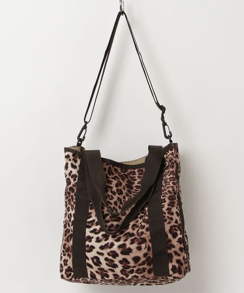 「BRIEFING」 レオパード2WAYバッグ - ブラウン レディース_画像2