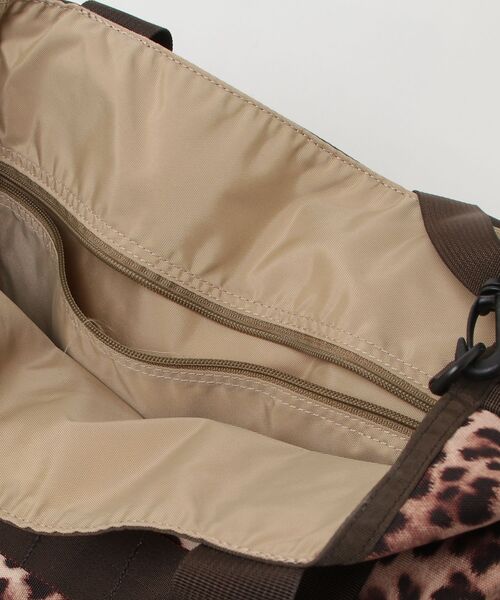 「BRIEFING」 レオパード2WAYバッグ - ブラウン レディース_画像4