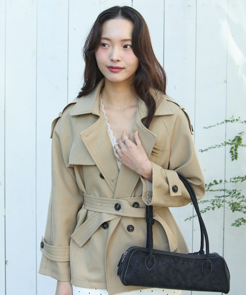 FOXEY NEW YORK ショートスリーブ・トレンチコート 44156 Coat “Serene” – FOXEY 公式オンラインストア