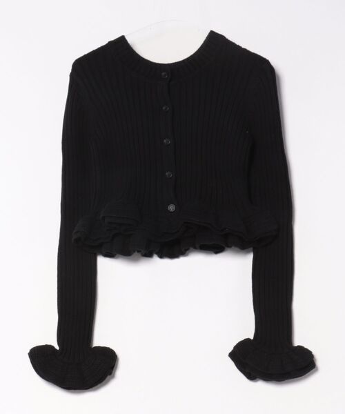 CLANE（クラネ） ニット セーター CLANE W FACE SHORT FRILLED KNIT