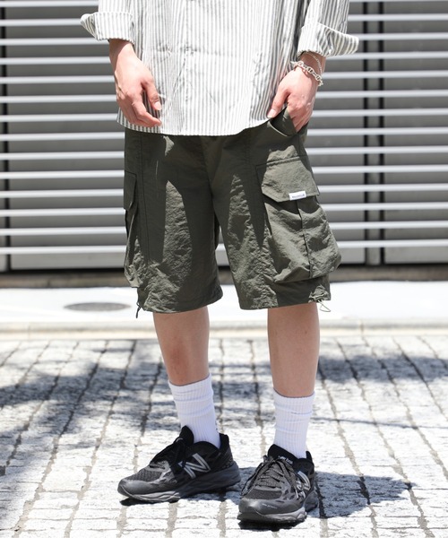 「MAISON CLUB」 カーゴパンツ L ネイビー メンズ_画像8