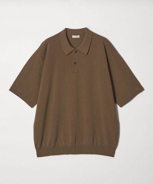 ハイツイスト ショートスリーブ ポロシャツ LOOSE Steven Alan＞ ハイツイスト ショートスリーブ ポロシャツ LOOSE