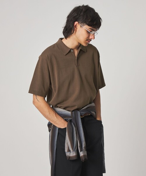 ハイツイスト ショートスリーブ ポロシャツ LOOSE UNITED ARROWS LTD. OUTLET｜<Steven Alan> ハイツイスト ショート