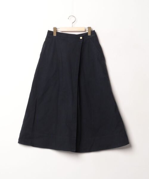 LE GLAZIK（ルグラジック） ロングスカート 36 ネイビー レディース 