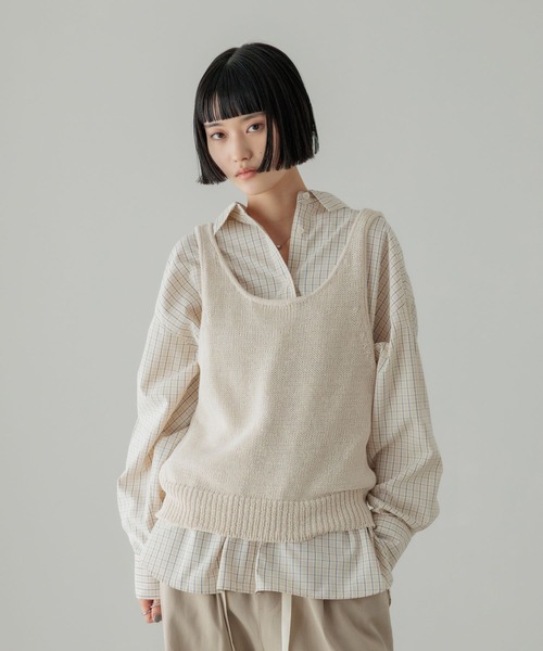 LOWRYS FARM（ローリーズファーム） ニット セーター 2WAY 