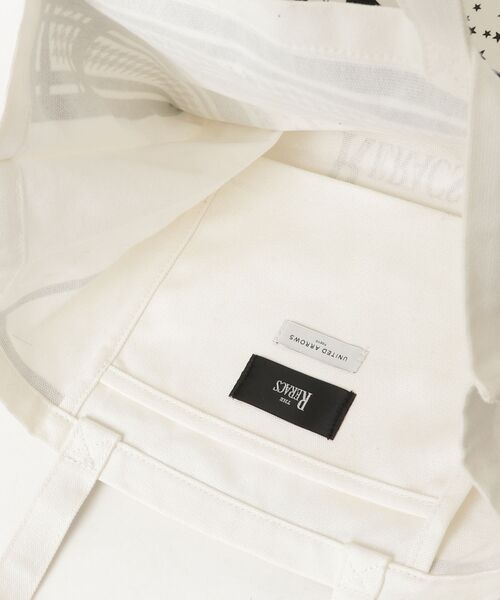 「THE RERACS」 トートバッグ「UNITED ARROWSコラボ」 - ホワイト レディース_画像4