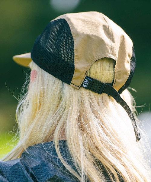 「KiU」 キャップ FREE ブラック×カーキ メンズ_画像7