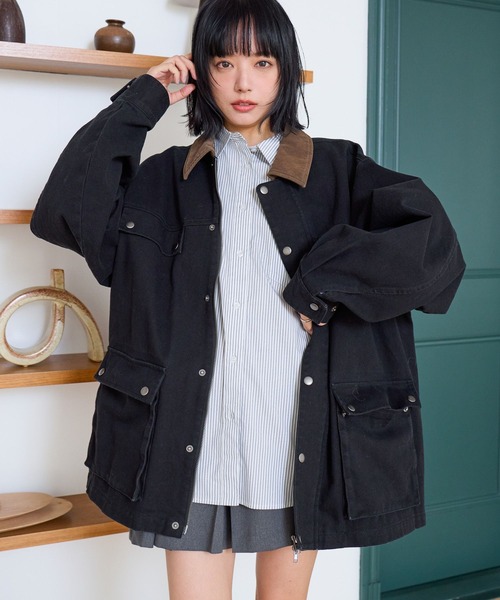 PBLIM コート アウター 「UNISEX」ハイショクワークジャケット