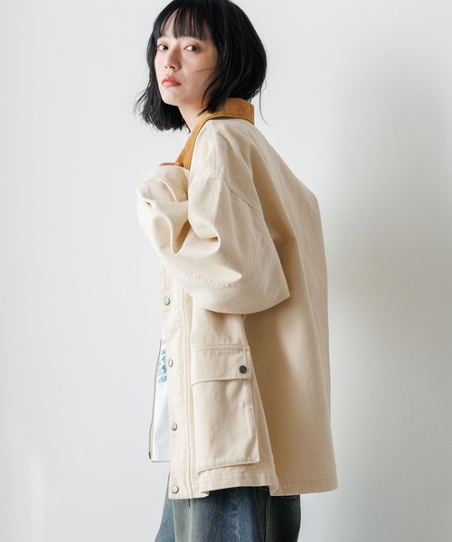 PBLIM コート アウター 「UNISEX」ハイショクワークジャケット