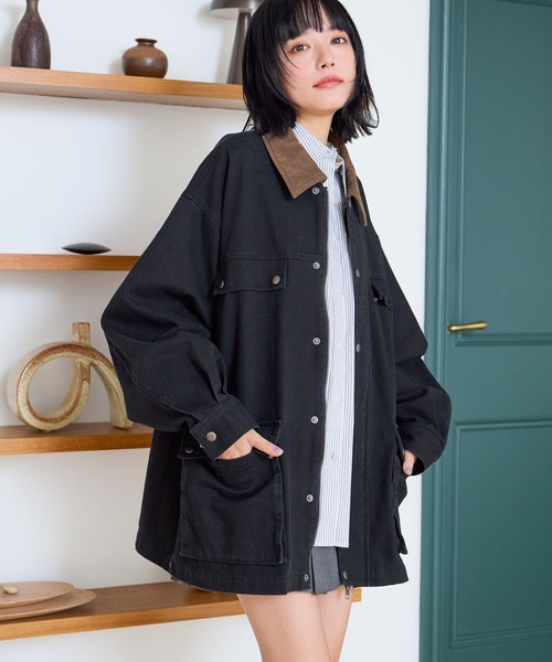 PBLIM コート アウター 「UNISEX」ハイショクワークジャケット