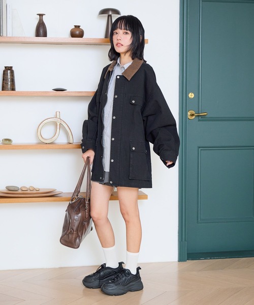 PBLIM コート アウター 「UNISEX」ハイショクワークジャケット