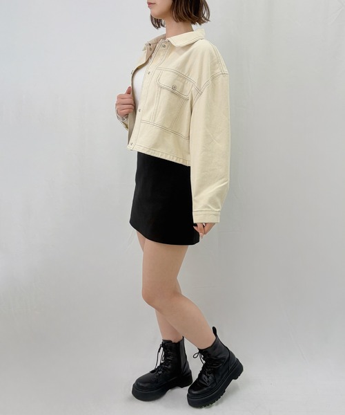 frunco デニムジャケット gジャン 「ZOZOTOWN限定」ステッチデニム frunco デニムジャケット gジャン 「ZOZOTOWN限定」ステッチデニム