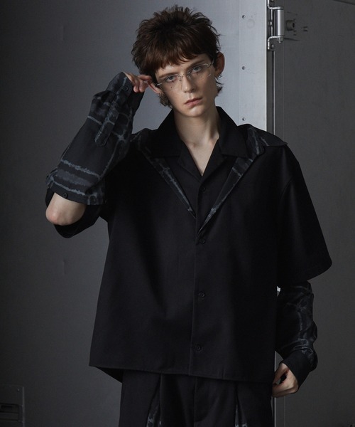 「GRANCY」 長袖シャツ S グレー メンズ_画像5