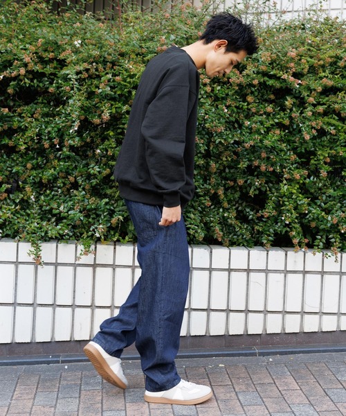 「niko and...」 デニムパンツ MEDIUM インディゴブルー メンズ_画像3