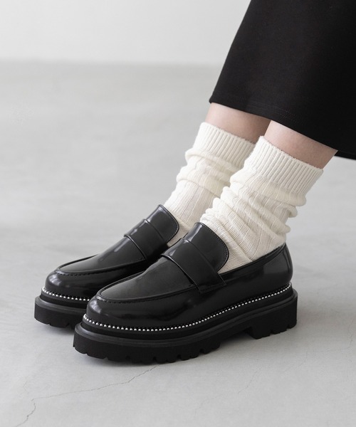 「menue」 シューズ 25.5cm ブラック系その他 レディース_画像9