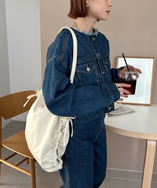 「DISCOAT」 トートバッグ FREE ブラック レディース_画像5