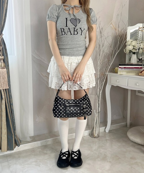 PHILLY（フィリー） tシャツ 半袖 アイラブbabyチョーカーT レディース