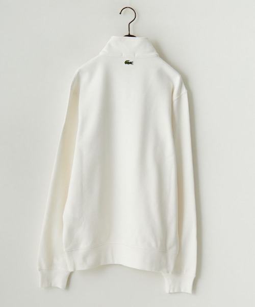 「LACOSTE」 スウェットカットソー M ネイビー レディースの画像