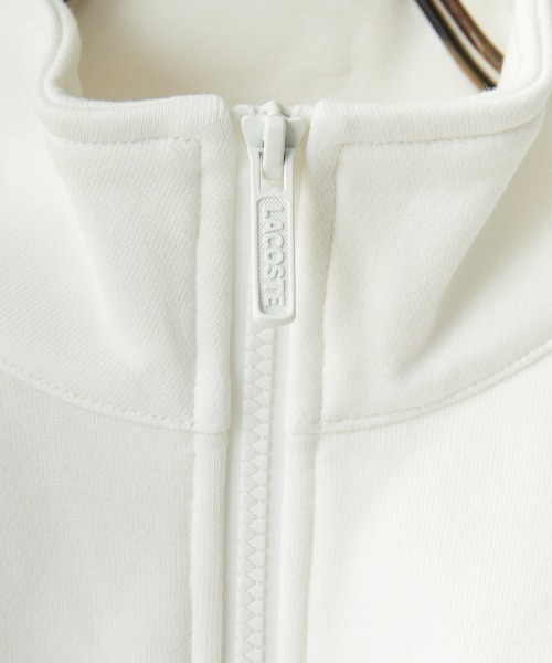 「LACOSTE」 スウェットカットソー M ネイビー レディースの画像