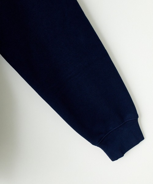 「LACOSTE」 スウェットカットソー M ネイビー レディースの画像