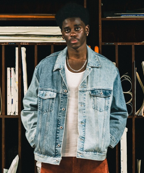 Levi's ライトブルーデニムジャケット Levi's（リーバイス） デニムジャケット L ライトインディゴブルー