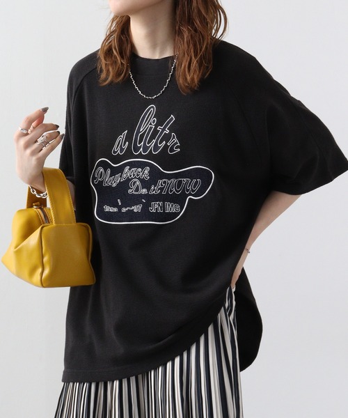 「a lit r」 半袖Tシャツ M オフホワイト メンズ_画像3
