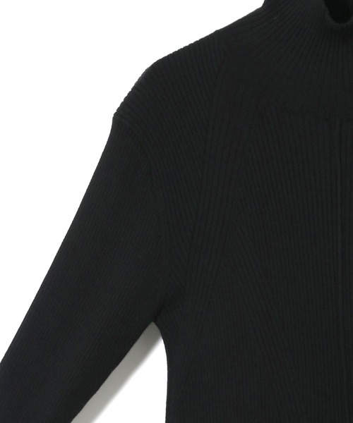 「ADAM ET ROPE'」 ドッキングワンピース FREE チャコールグレー レディース_画像6