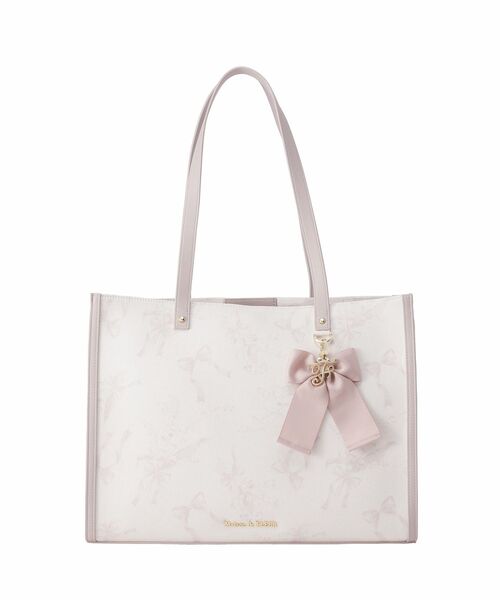 Maison de FLEUR（メゾンドフルール） トートバッグ すずらんプリント 