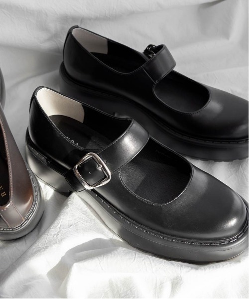 「RANDA」 シューズ S ブラック レディース_画像3