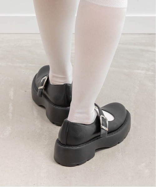 「RANDA」 シューズ S ブラック レディース_画像5