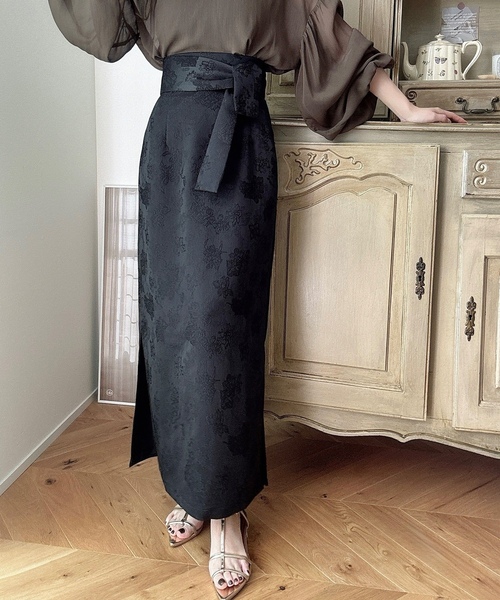 「Meiru」 タイトスカート LARGE ブラック レディース_画像2