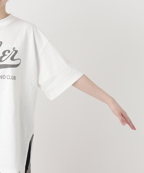 別注【RIDING HIGH/ライディングハイ】ラフィ天竺Tシャツ 新品ベージュ RIDING HIGH/ライディングハイ】ラフィテンジクTEE（Tシャツ
