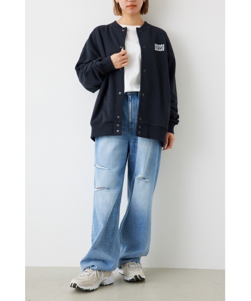 「RODEO CROWNS WIDE BOWL」 ブルゾン LARGE ブルー レディース_画像7