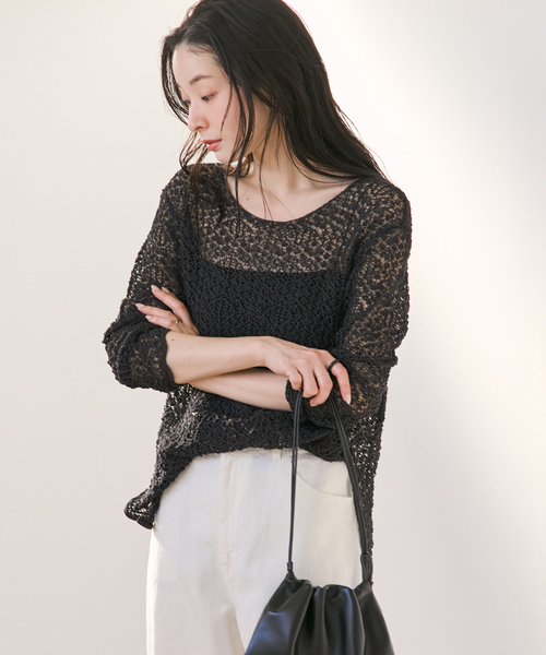 plage（プラージュ） ニット セーター ENRICA / エンリカ 別注 LACE