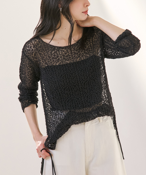 plage（プラージュ） ニット セーター ENRICA / エンリカ 別注 LACE