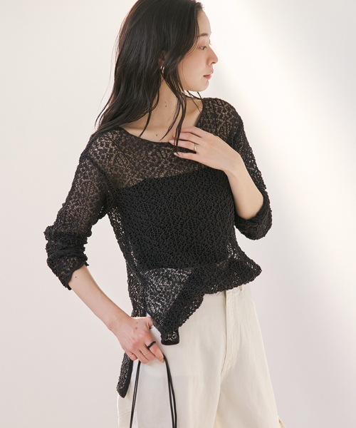 plage（プラージュ） ニット セーター ENRICA / エンリカ 別注 LACE