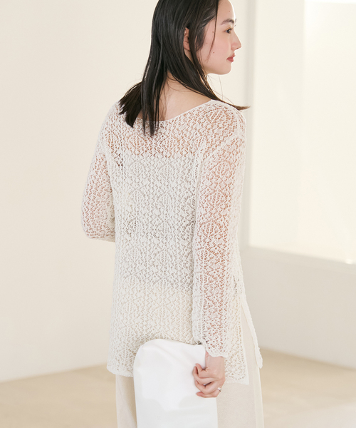 plage（プラージュ） ニット セーター ENRICA / エンリカ 別注 LACE