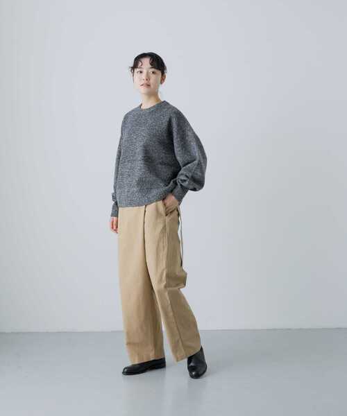「かぐれ」 パンツ FREE ベージュ レディースの画像