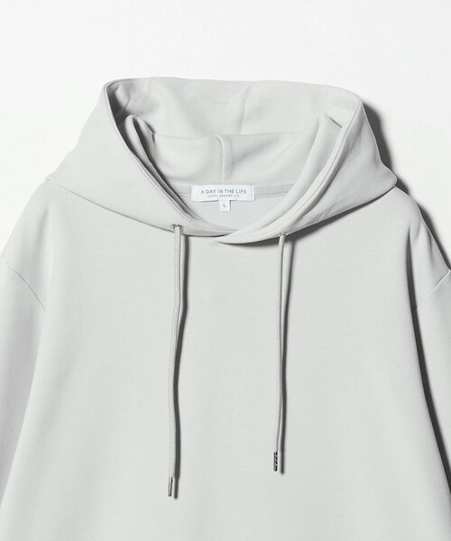 「A DAY IN THE LIFE UNITED ARROWS」 プルオーバーパーカー M ライトグレー メンズ_画像9